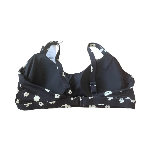 NWT Knix Scoop Black and White Daisy Bikini Top Size 4XL - Picture 6 of 9